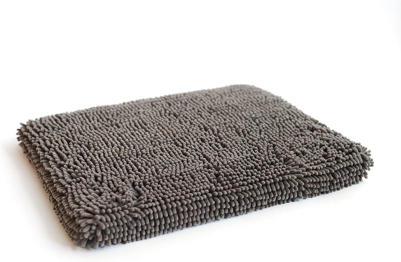 Dog Gone Smart Pet Products Dirty Dog Microfiber Cushion Pad, Grey, 23x36 Large (DGSDDCP2321) - Image 1